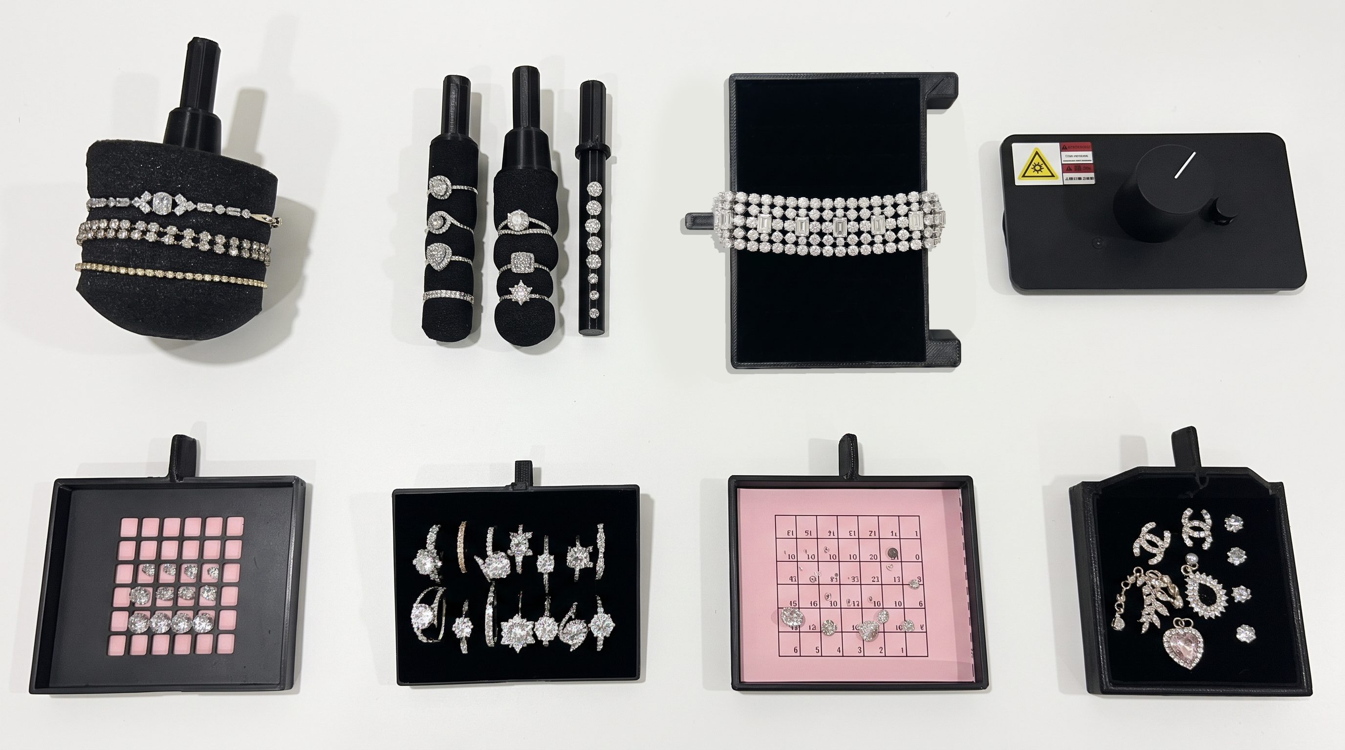 DiaTrue CS2 PRO complete professional accessories and ring trays package